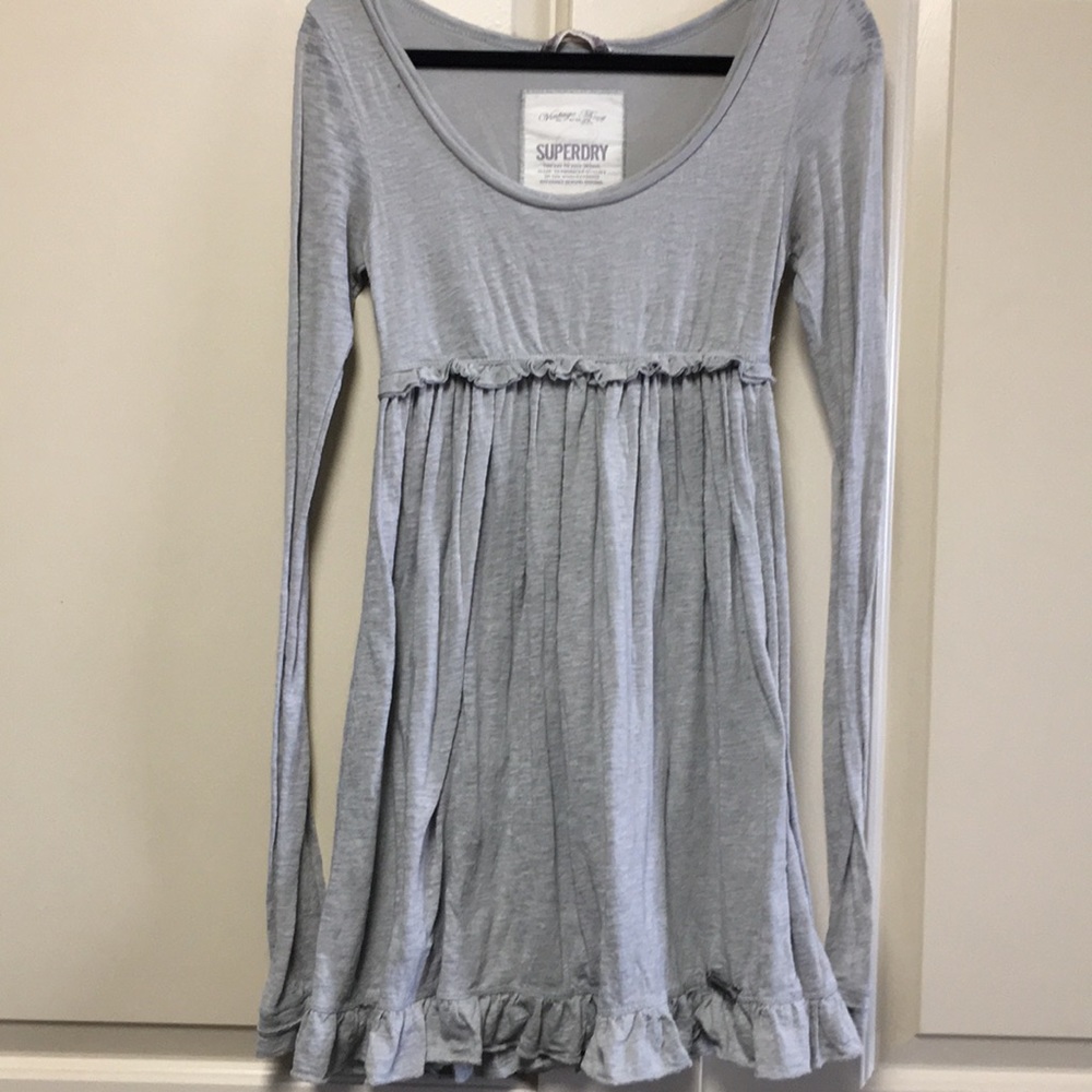 Gray dress from Neiman Marcus